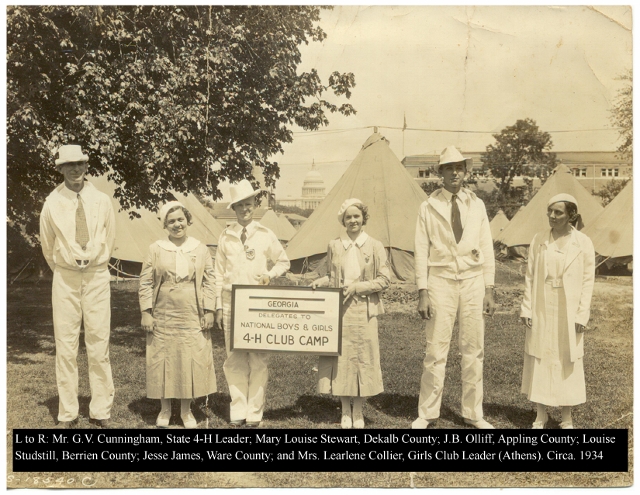 National 4 H Club Camp 1934 640x495