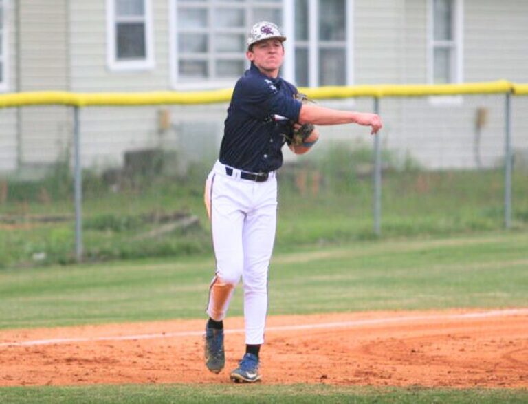 CCA third basemen Jonathan Rutland had a big day for the Patriots against Southwest Georgia Academy. He had two hits, scored two runs, and drove in three in CCA's 8-0 win.