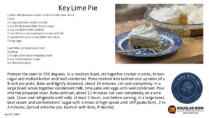 Key Lime Pie