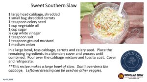 Sweet Southern Slaw