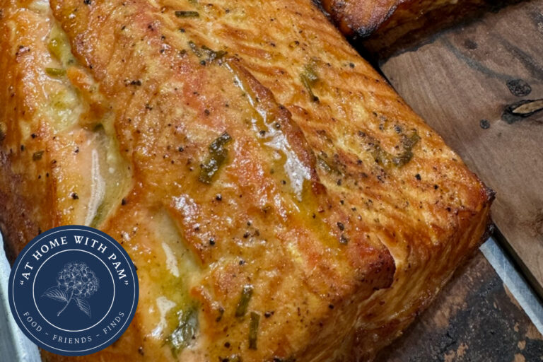 At Home with Pam | Cedar Planked Salmon