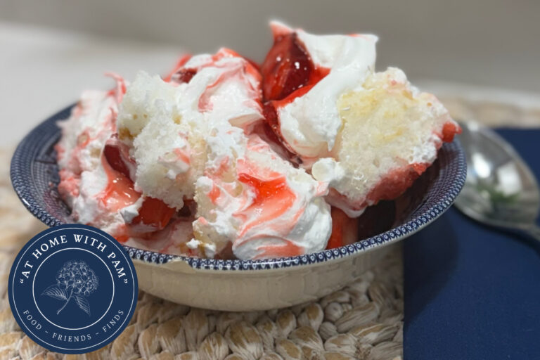 At Home with Pam - Strawberry Trifle