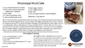 Mississippi Mud Cake