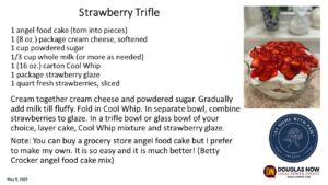 At Home with Pam • Strawberry Trifle