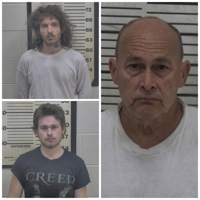 Sheriff’s office serves two search warrants, arrests three