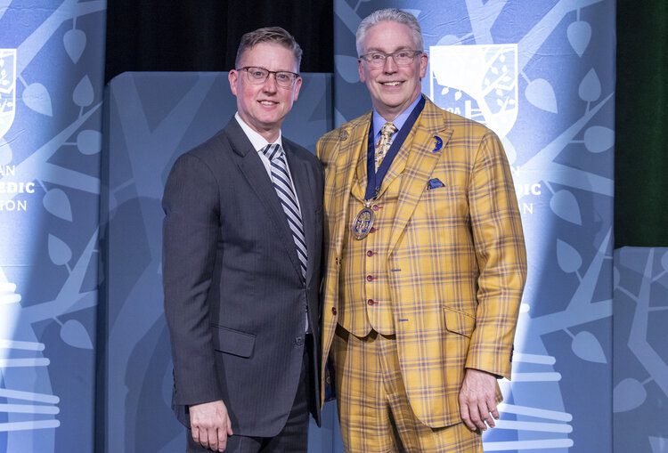 Dr. James Barber inducted as a Fellow of the American Orthopaedic Association