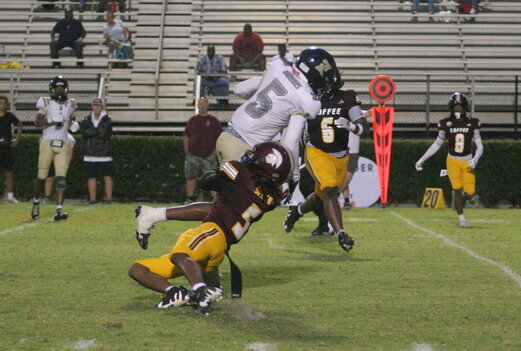 Trojans take care of the Zephyrhills Christian Academy (Fla.) Warriors 42-6 at Jardine Stadium