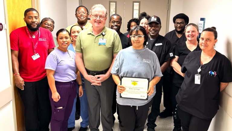 Addie Santiago receives CRMC’s BEE Award