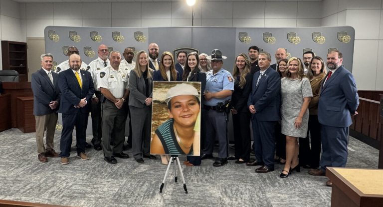 GBI, local law enforcement announce arrest in Christy Myers homicide at Friday press conference